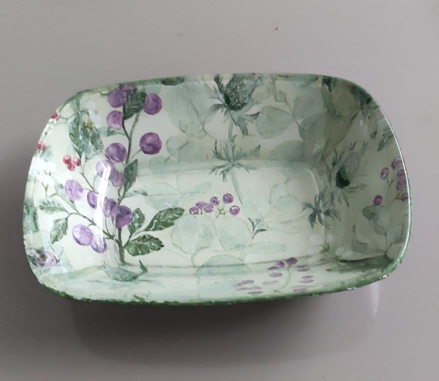 Decoupage en cristal