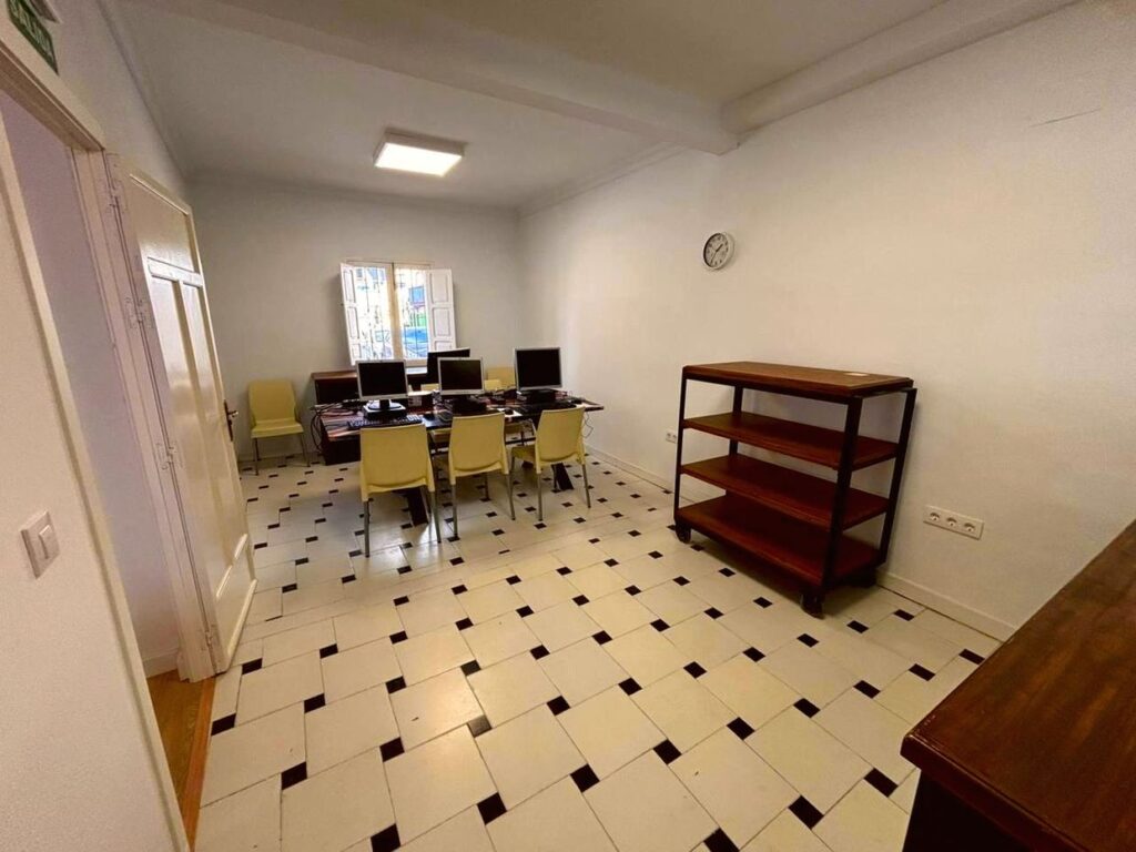 Aula 1 de Espacio27, sala de formación